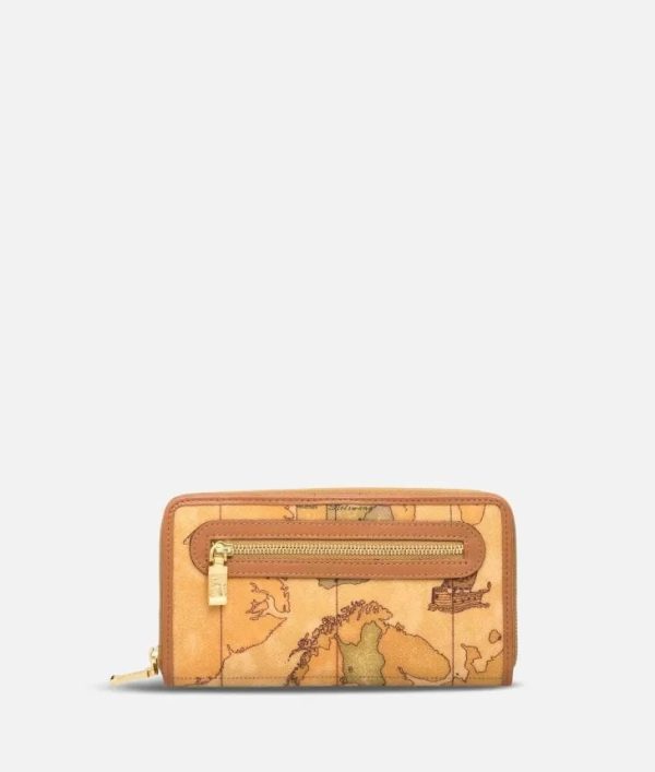 Geo Classic Portafogli grande con zip