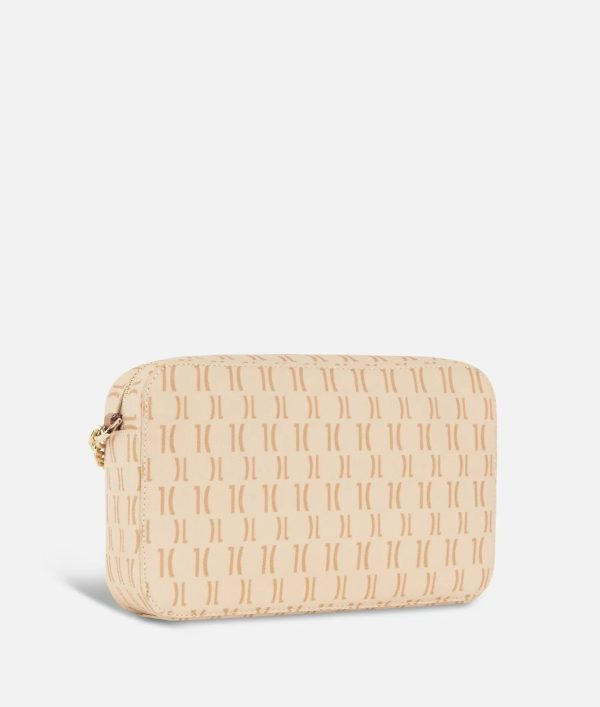 Monogram Tracolla reporter Crema