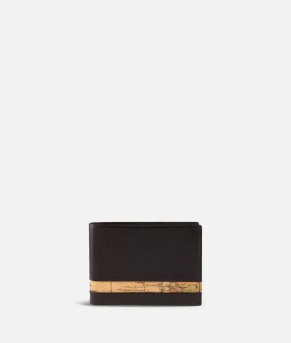 Geo Classic portafoglio in pelle da uomo nero