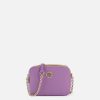 Rich Summer Bag tracollina reporter doppia zip Malva