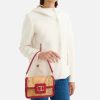 Frame Bag tracollina con patta stampa Geo Classic Lampone - immagine 3