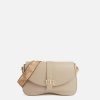 Inspiring Bag tracolla con patta Taupe Chiaro