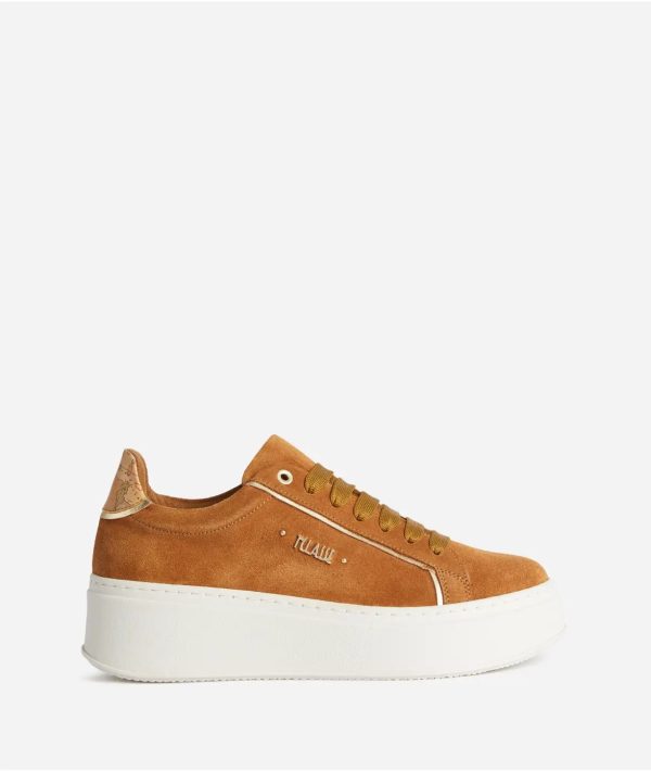 Sneaker in pelle scamosciata con logo 1ᴬ Classe Camoscio