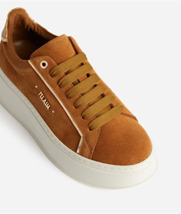 Sneaker in pelle scamosciata con logo 1ᴬ Classe Camoscio - immagine 2