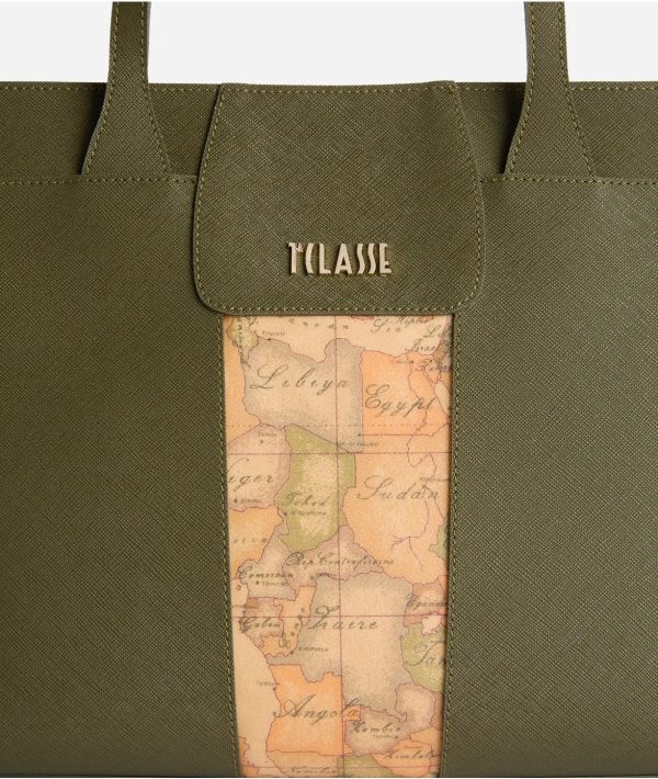 Windy City borsa shopping grande Verde Muschio - immagine 2