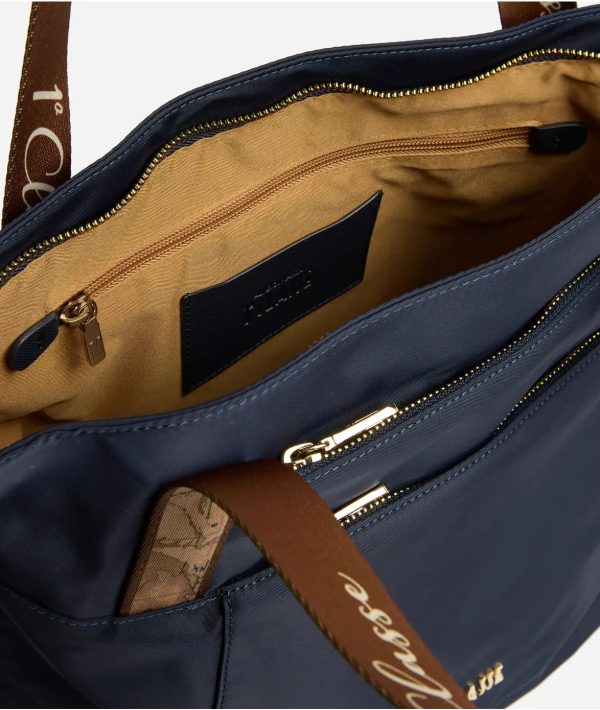 Stormy Nylon borsa shopping Blu Notte - immagine 2