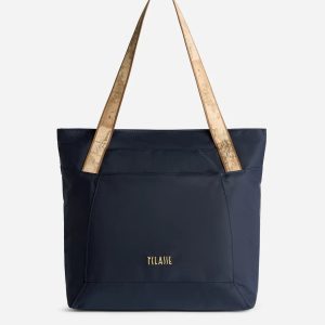Stormy Nylon borsa shopping Blu Notte